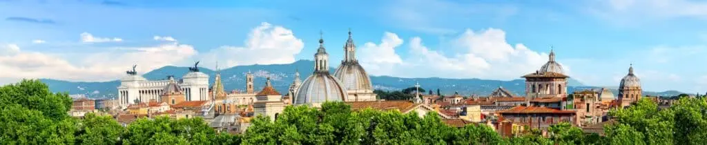 Panorama of Rome